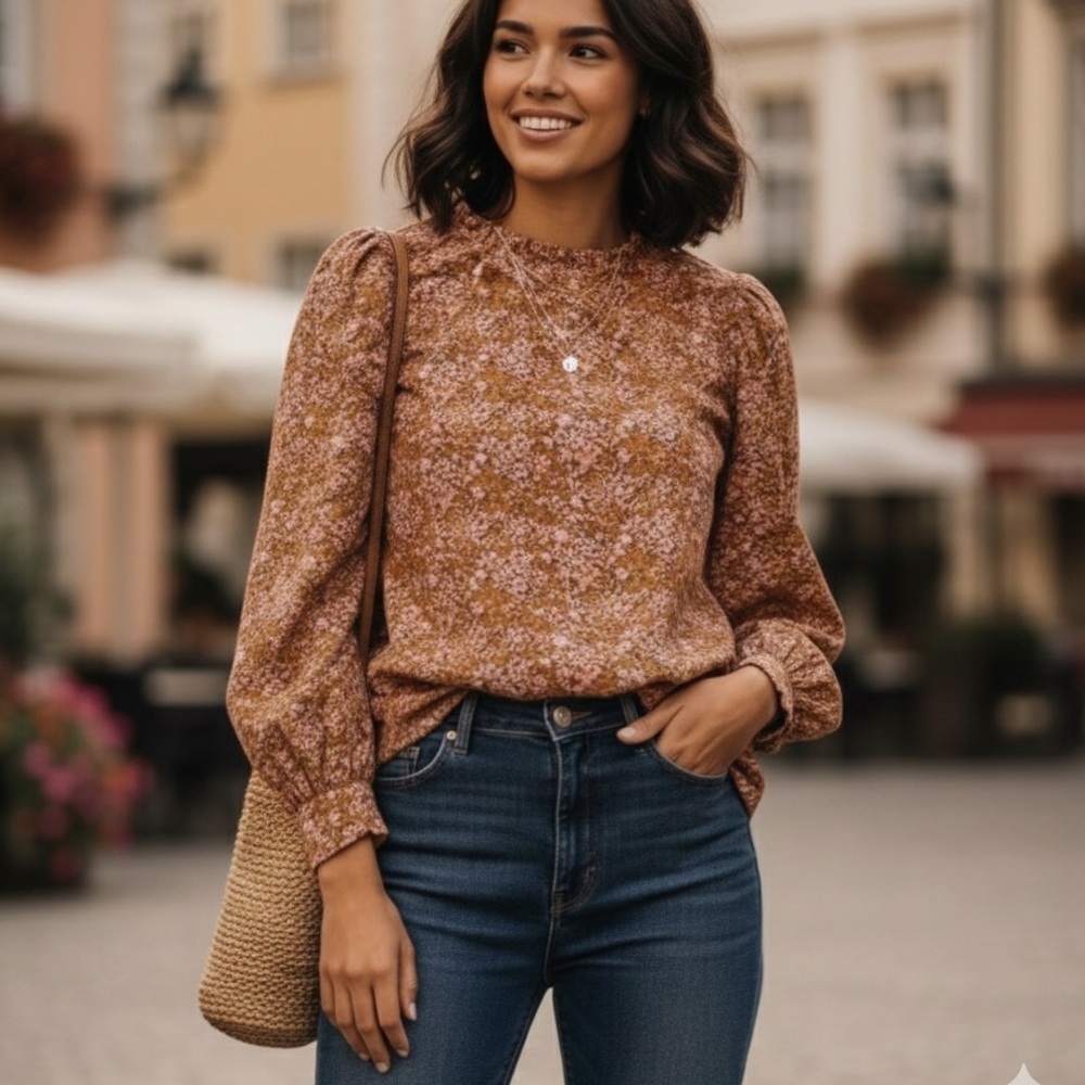 Universal Thread Floral Blouse